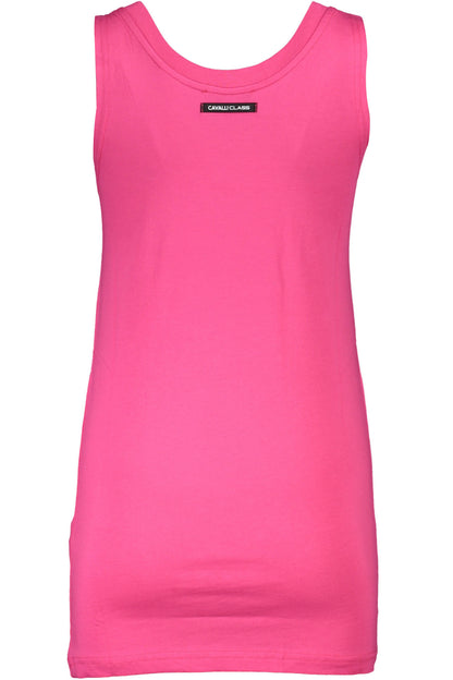 Top lungo donna CAVALLI CLASS fucsia