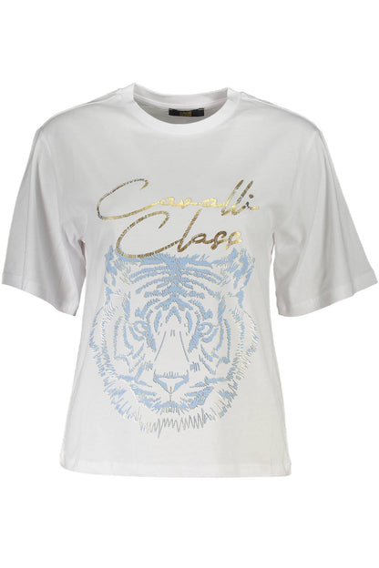 T-Shirt donna CAVALLI CLASS white