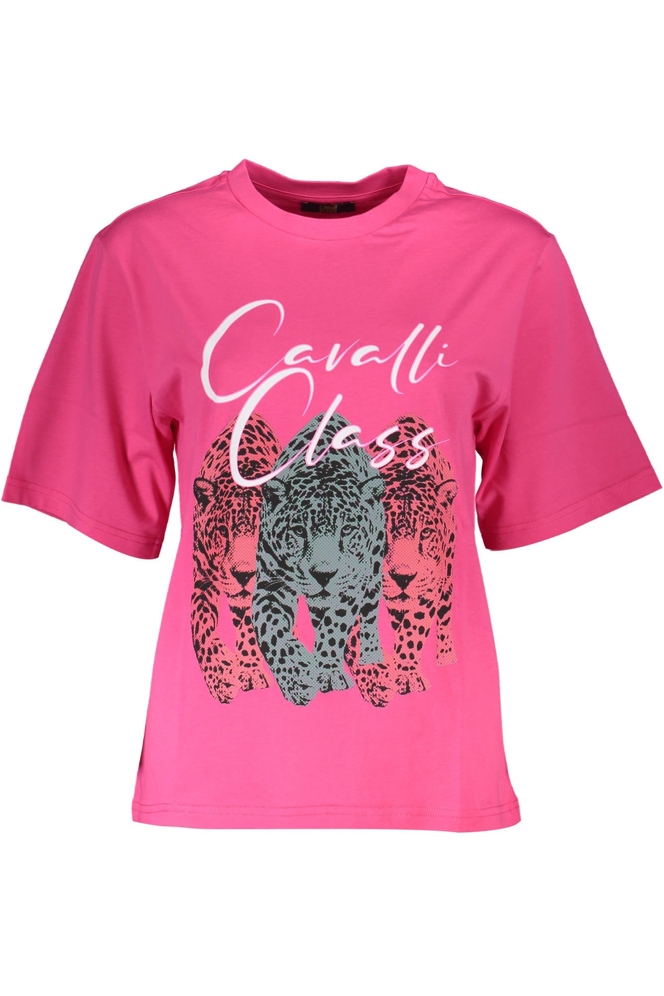 T-shirt donna CAVALLI CLASS fucsia