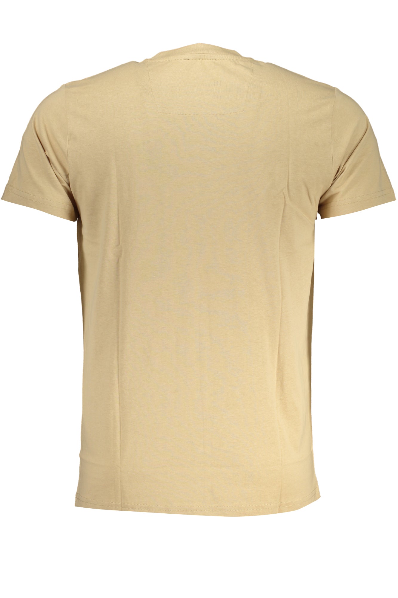 t-shirt uomo CAVALLI CLASS beige stampa oro