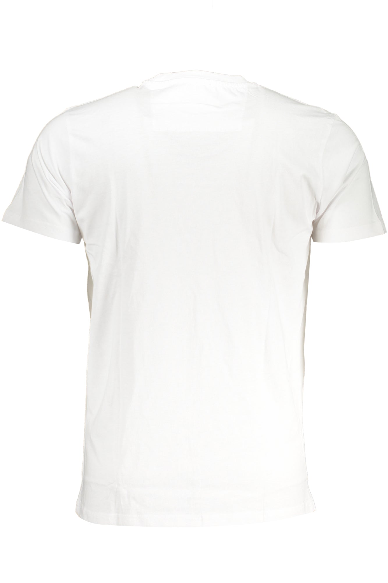 t-shirt uomo CAVALLI CLASS bianca oro