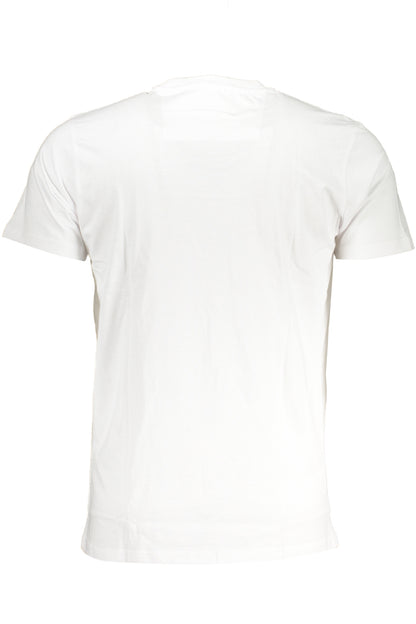 t-shirt uomo CAVALLI CLASS bianca oro