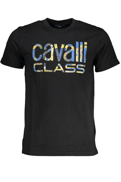 t-shirt uomo CAVALLI CLASS nera