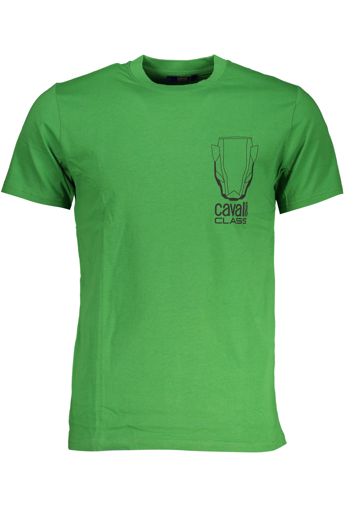 t-shirt uomo CAVALLI CLASS verde