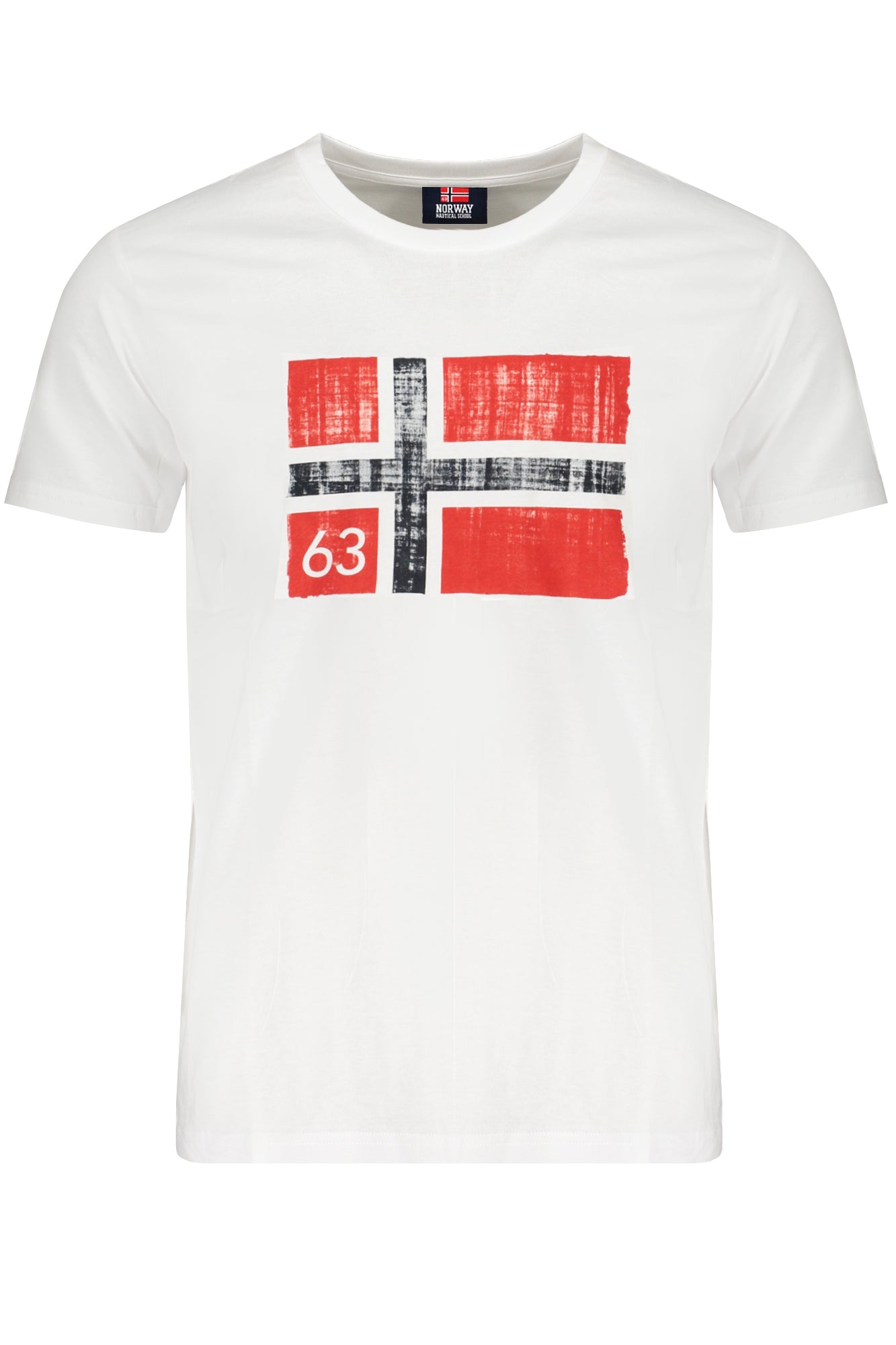 t-shirt uomo NORWAY 1963 bianco