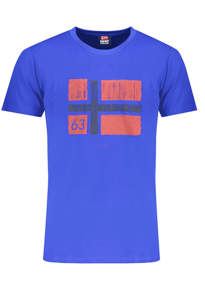 t-shirt uomo NORWAY 1963 blue