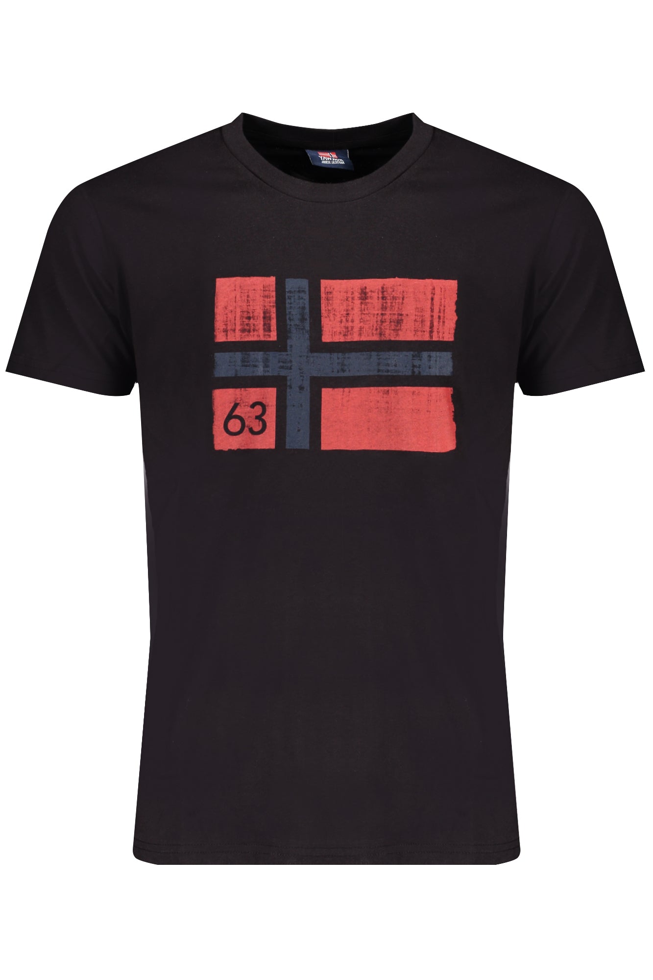 t-shirt uomo NORWAY 1963 nero