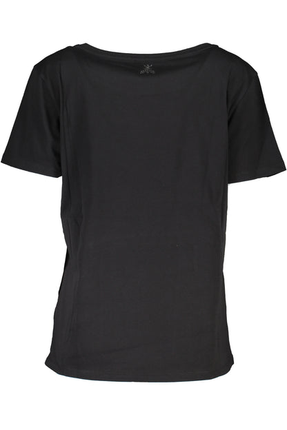 T-Shirt donna PATRIZIA PEPE black strass