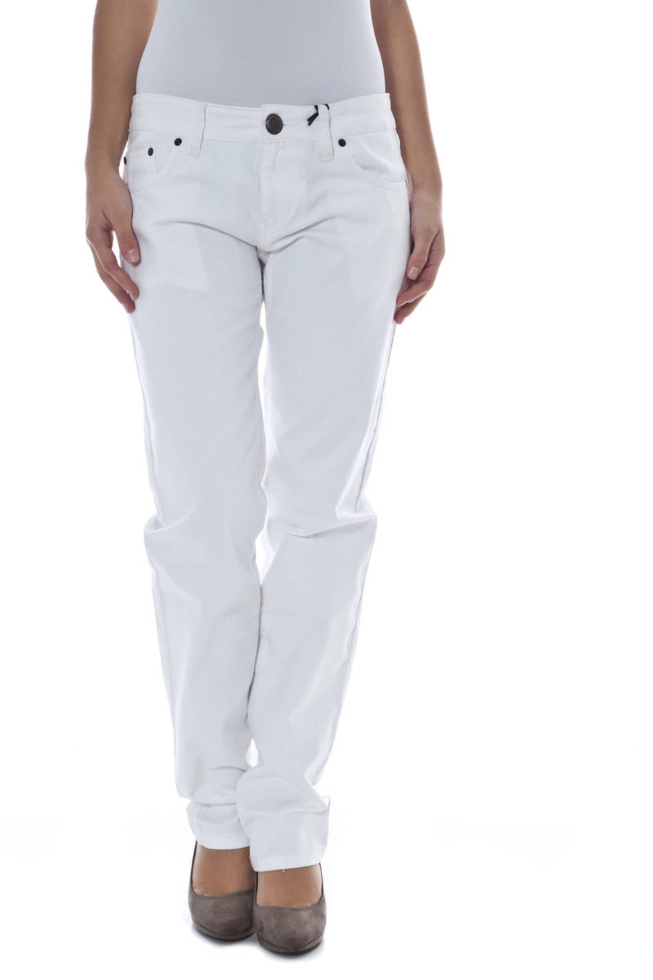 Jeans donna PHARD bianco