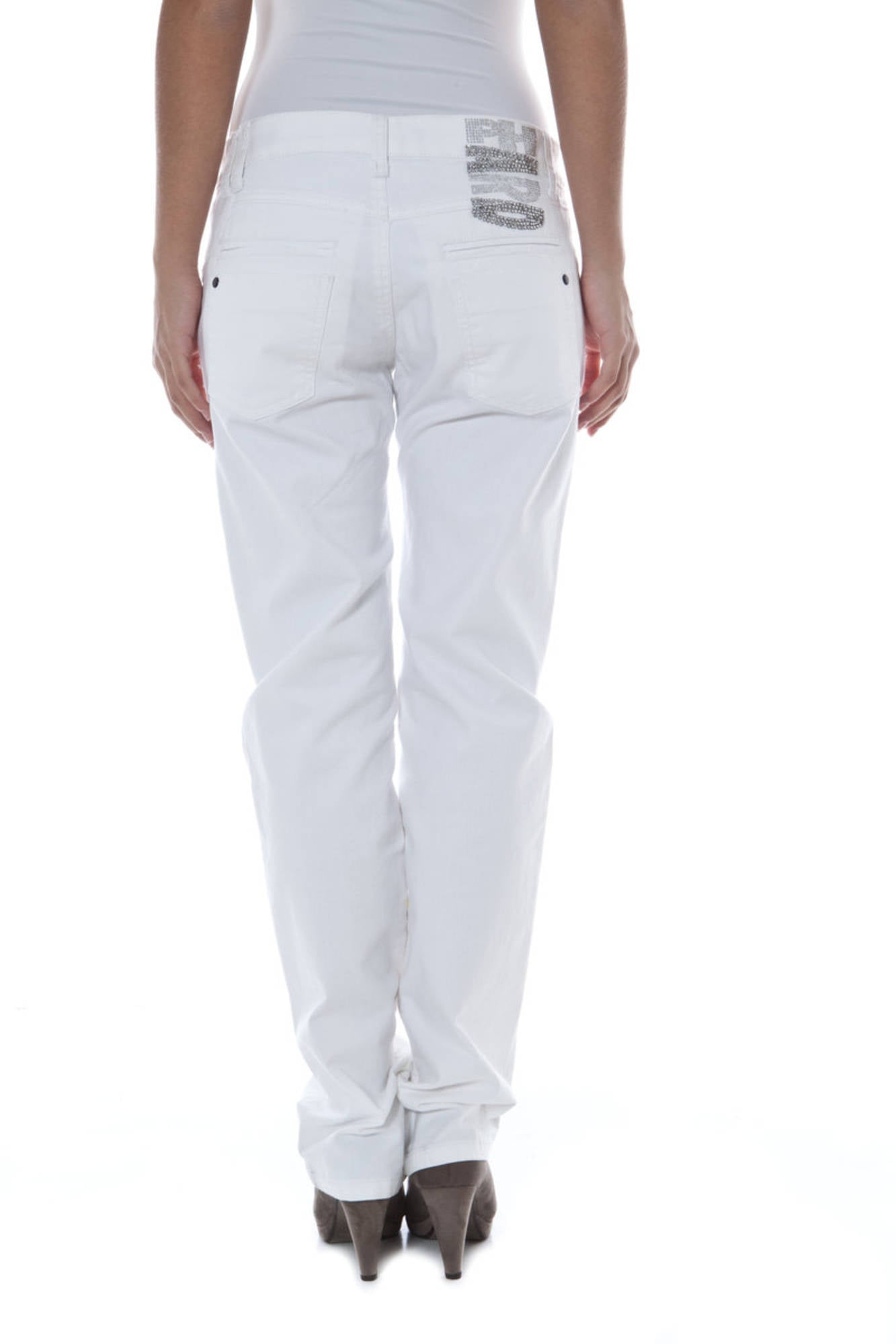 Jeans donna PHARD bianco