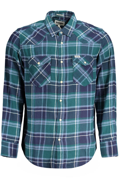 Camicia scozzese verde WRANGLER